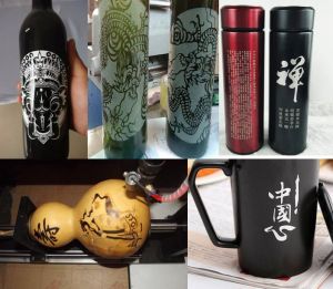 常州新北区酒瓶葫芦工艺品激光雕刻机
